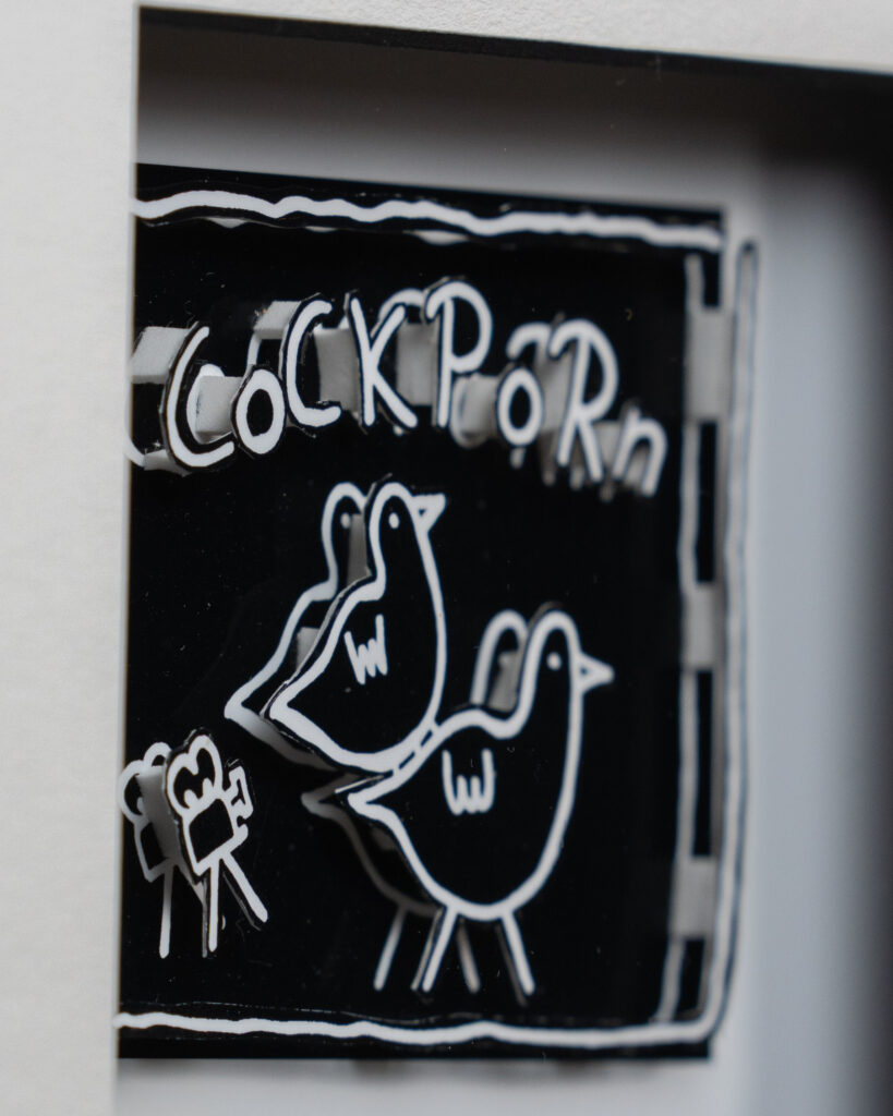 Galeriebild des Werkes "Cockporn & Popcorn"